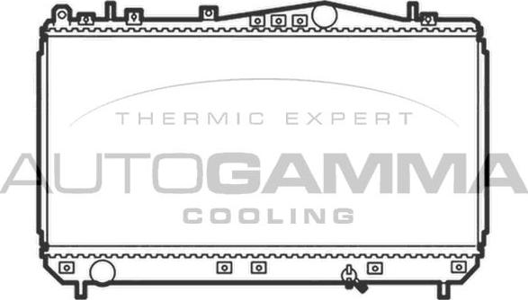 Autogamma 103650 - Radiators, Motora dzesēšanas sistēma ps1.lv