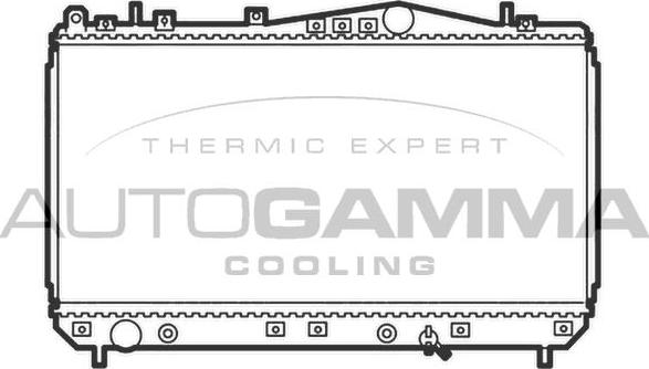 Autogamma 103651 - Radiators, Motora dzesēšanas sistēma ps1.lv