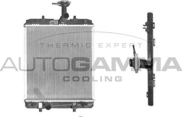 Autogamma 103683 - Radiators, Motora dzesēšanas sistēma ps1.lv