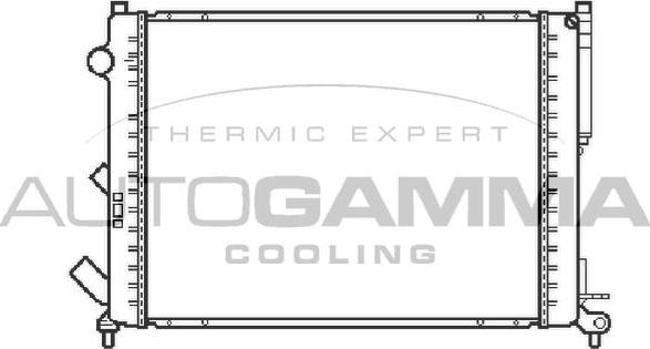 Autogamma 103066 - Radiators, Motora dzesēšanas sistēma ps1.lv