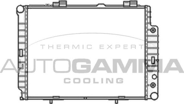 Autogamma 103336 - Radiators, Motora dzesēšanas sistēma ps1.lv