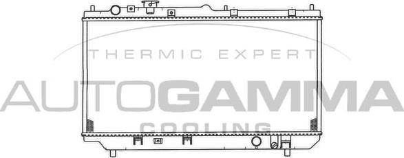 Autogamma 103264 - Radiators, Motora dzesēšanas sistēma ps1.lv