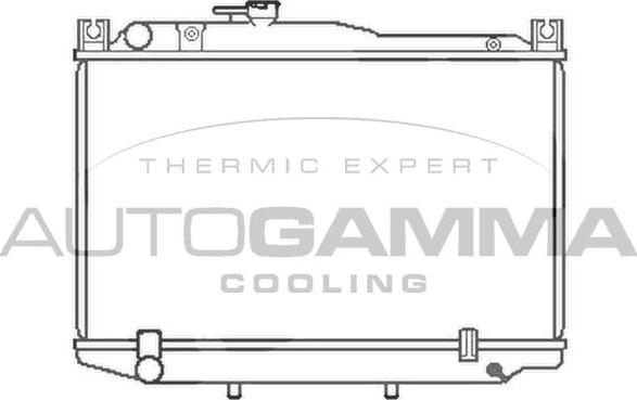 Autogamma 102356 - Radiators, Motora dzesēšanas sistēma ps1.lv