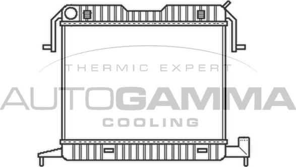 Autogamma 102238 - Radiators, Motora dzesēšanas sistēma ps1.lv