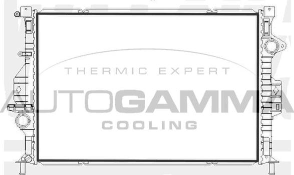 Autogamma 107216 - Radiators, Motora dzesēšanas sistēma ps1.lv