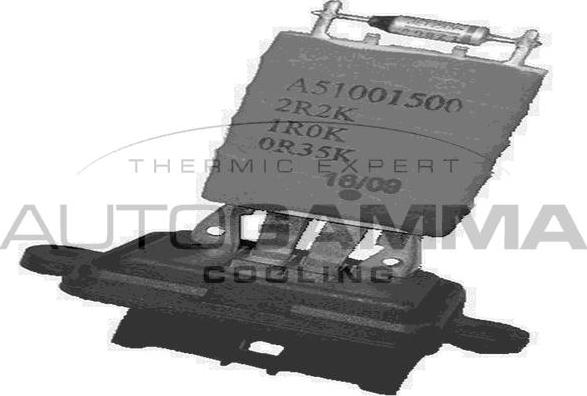 Autogamma GA15661 - Rezistors, Salona ventilators ps1.lv