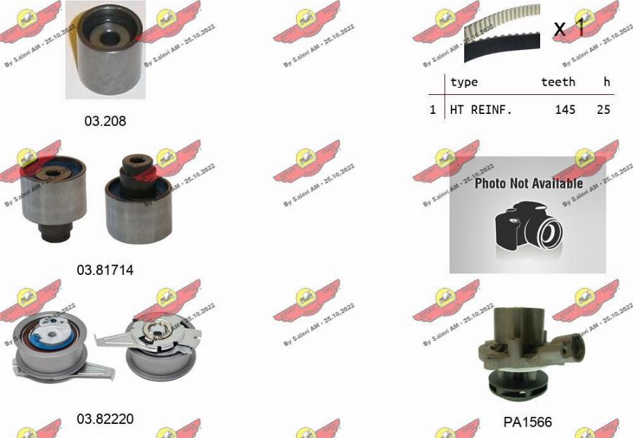 Autokit 04.5479PA - Ūdenssūknis + Zobsiksnas komplekts ps1.lv