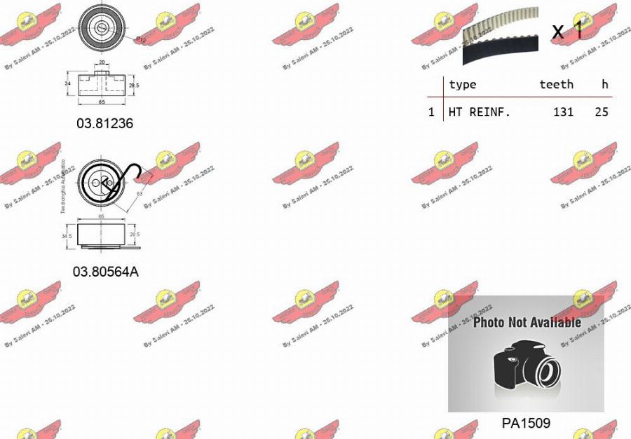 Autokit 04.5057APA - Ūdenssūknis + Zobsiksnas komplekts ps1.lv