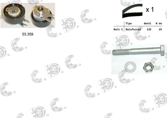 Autokit 04.5006 - Zobsiksnas komplekts ps1.lv