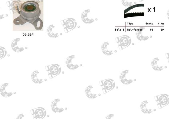 Autokit 04.5154 - Zobsiksnas komplekts ps1.lv