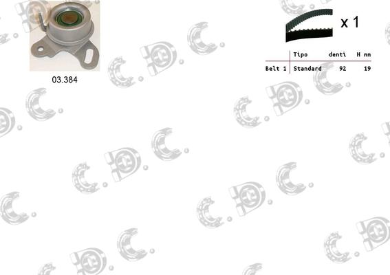 Autokit 04.5153 - Zobsiksnas komplekts ps1.lv