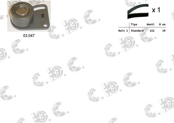 Autokit 04.5164 - Zobsiksnas komplekts ps1.lv