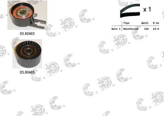 Autokit 04.5113 - Zobsiksnas komplekts ps1.lv