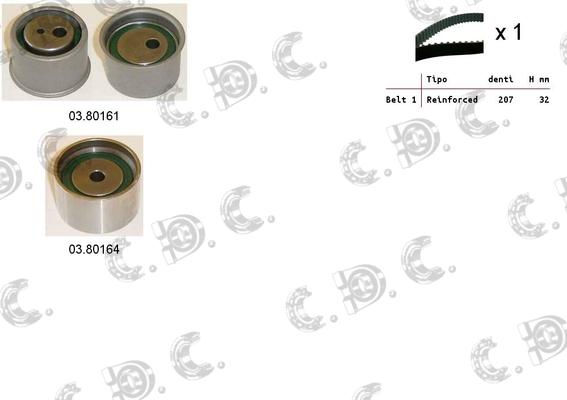 Autokit 04.5391 - Zobsiksnas komplekts ps1.lv