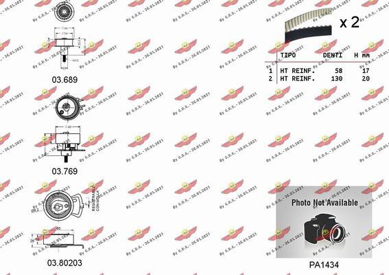 Autokit 04.5360PA - Ūdenssūknis + Zobsiksnas komplekts ps1.lv