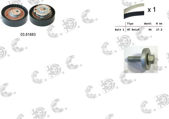 Autokit 04.5319 - Zobsiksnas komplekts ps1.lv