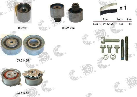 Autokit 04.5314 - Zobsiksnas komplekts ps1.lv