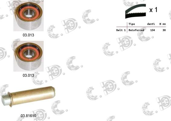 Autokit 04.5373 - Zobsiksnas komplekts ps1.lv