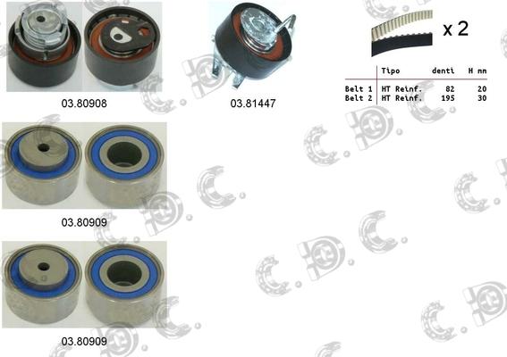 Autokit 04.5377 - Zobsiksnas komplekts ps1.lv