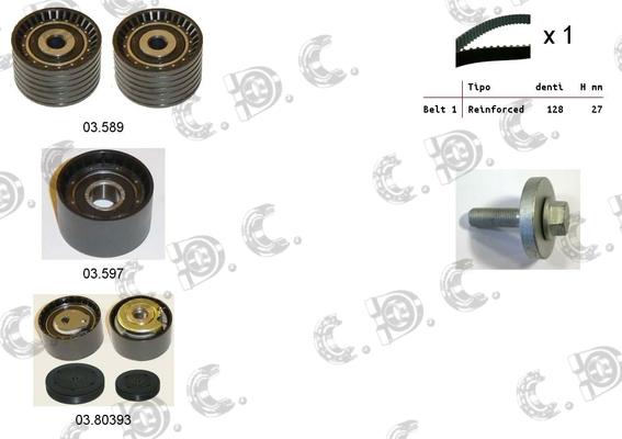 Autokit 04.5241 - Zobsiksnas komplekts ps1.lv