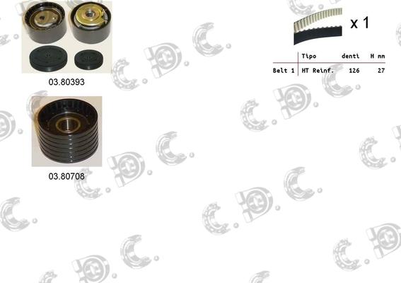 Autokit 04.5262 - Zobsiksnas komplekts ps1.lv