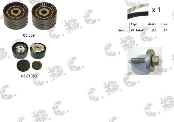 Autokit 04.5278 - Zobsiksnas komplekts ps1.lv