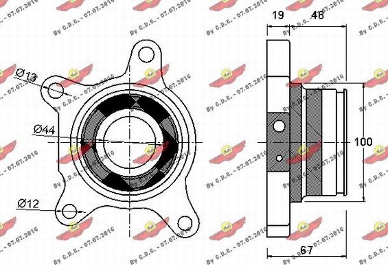 Autokit 01.97942 - Riteņa rumbas gultņa komplekts ps1.lv