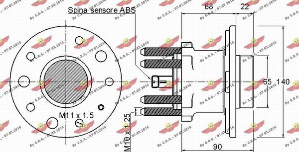 Autokit 01.97510 - Riteņa rumba ps1.lv