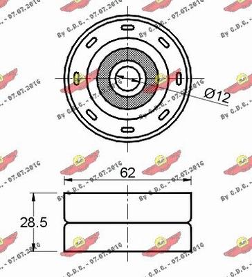 Autokit 03.431 - Parazīt / Vadrullītis, Zobsiksna ps1.lv