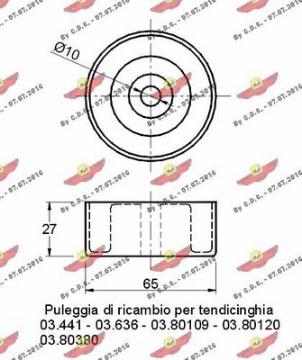 Autokit 03.671 - Parazīt / Vadrullītis, Ķīļrievu siksna ps1.lv