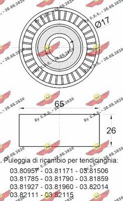 Autokit 03.80958 - Parazīt / Vadrullītis, Ķīļrievu siksna ps1.lv