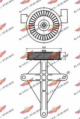 Autokit 03.80973 - Parazīt / Vadrullītis, Ķīļrievu siksna ps1.lv