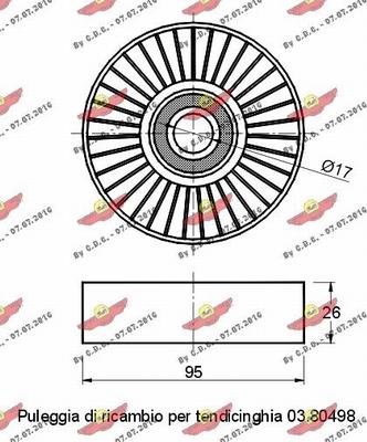 Autokit 03.80570 - Parazīt / Vadrullītis, Ķīļrievu siksna ps1.lv