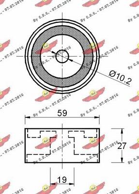 Autokit 03.80678 - Parazīt / Vadrullītis, Zobsiksna ps1.lv