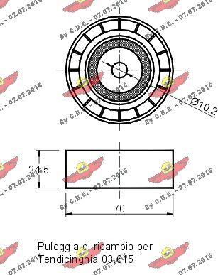 Autokit 03.80151 - Parazīt / Vadrullītis, Ķīļrievu siksna ps1.lv