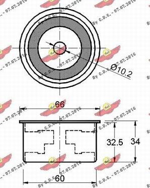 Autokit 03.80169 - Parazīt / Vadrullītis, Zobsiksna ps1.lv