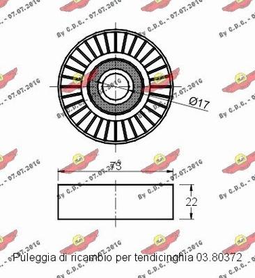 Autokit 03.80376 - Parazīt / Vadrullītis, Ķīļrievu siksna ps1.lv