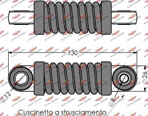 Autokit 03.80377 - Demferis, Ķīļrievu siksna ps1.lv