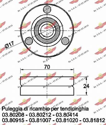 Autokit 03.80209 - Parazīt / Vadrullītis, Ķīļrievu siksna ps1.lv