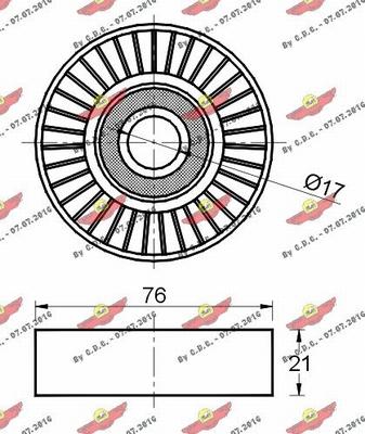 Autokit 03.80765 - Parazīt / Vadrullītis, Ķīļrievu siksna ps1.lv