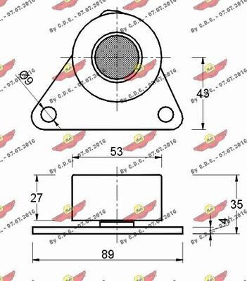 Autokit 03.80788 - Parazīt / Vadrullītis, Zobsiksna ps1.lv