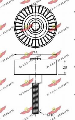 Autokit 03.80782 - Parazīt / Vadrullītis, Ķīļrievu siksna ps1.lv