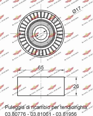 Autokit 03.80777 - Parazīt / Vadrullītis, Ķīļrievu siksna ps1.lv