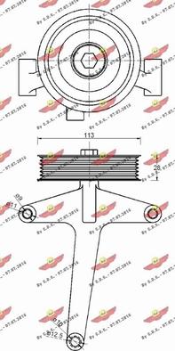 Autokit 03.81946 - Parazīt / Vadrullītis, Ķīļrievu siksna ps1.lv