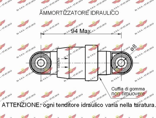 Autokit 03.81940 - Mierinātājs, Zobsiksna ps1.lv