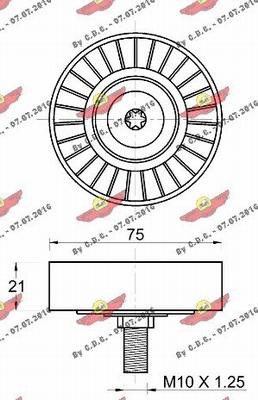 Autokit 03.81957 - Parazīt / Vadrullītis, Ķīļrievu siksna ps1.lv