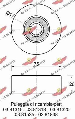 Autokit 03.81914 - Parazīt / Vadrullītis, Ķīļrievu siksna ps1.lv