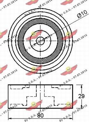 Autokit 03.81466 - Parazīt / Vadrullītis, Zobsiksna ps1.lv