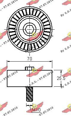 Autokit 03.81417 - Parazīt / Vadrullītis, Ķīļrievu siksna ps1.lv