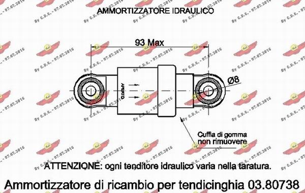 Autokit 03.81650 - Demferis, Ķīļrievu siksna ps1.lv